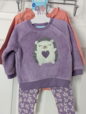 Pekkle 12m Infant 4 Pcs Outfit new